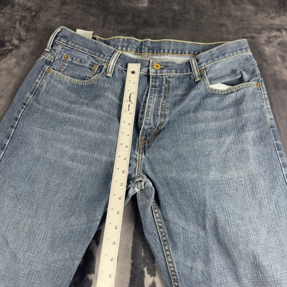 Levi's 569 Loose Straight Jeans Mens 36x32 Blue Medium Wash Denim 2414